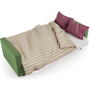 Диван-кровать Шарм-Дизайн Мелодия 140 зеленый