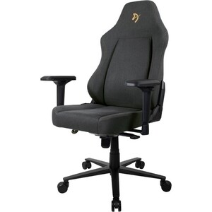 Компьютерное кресло (для геймеров) Arozzi Primo Woven Fabric black-gold logo компьютерное кресло gamelab warlock breeze grey gl 732