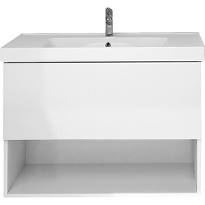 Мебель для ванной Dreja Perfecto 60 с ящиком, дуб эврика/белый глянец