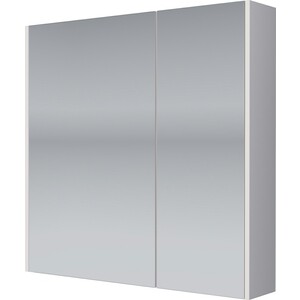 Зеркальный шкаф Dreja Prime 70 белый глянец (99.9305) зеркальный шкаф акватон стоун 80 белый глянец с подсветкой 1a228302sx010