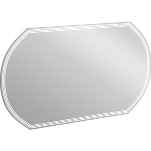 Зеркало Cersanit Led 090 Design 120x70 антизапотевание, с подсветкой (KN-LU-LED090*120-d-Os) декоративное основание lemer you design мрамор 55x55 мм пластик белый