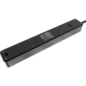 Сетевой фильтр HARPER UCH-530 (5 розеток, 1,5m, USB, черный)