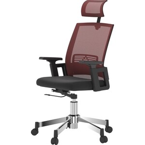 Офисное кресло LoftyHome _AgreemenT black/red W-152-BR