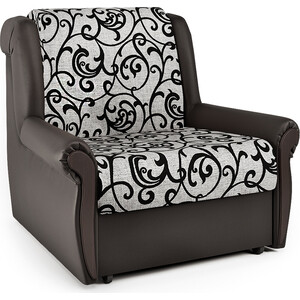 Кресло-кровать Шарм-Дизайн Аккорд М экокожа шоколад и узоры кресло кровать шарм дизайн аккорд м корфу беж и экокожа шоколад