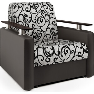 Кресло-кровать Шарм-Дизайн Шарм экокожа шоколад и узоры кресло кровать шарм дизайн гранд д экокожа черная и узоры