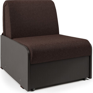 Кресло-кровать Шарм-Дизайн Коломбо БП рогожка шоколад и экокожа шоколад кресло кровать шарм дизайн коломбо фиолетовый