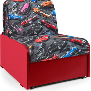 Кресло-кровать Шарм-Дизайн Коломбо БП машинки и красный кресло кровать шарм дизайн коломбо бп машинки и красный