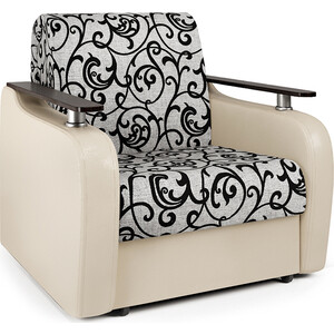 Кресло-кровать Шарм-Дизайн Гранд Д экокожа беж и узоры кресло кровать mebel ars гранд синий