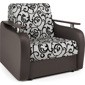 Кресло-кровать Шарм-Дизайн Гранд Д экокожа шоколад и узоры кресло офисное гранд чарли чёрный b 14