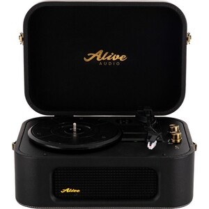 Виниловый проигрыватель Alive Audio STORIES Glam Noir c Bluetooth STR-06-GN the relive box and other stories