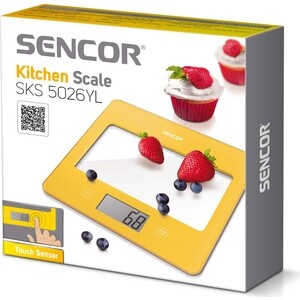 Кухонные весы Sencor SKS 5026YL - фото 5