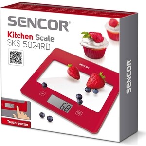 Кухонные весы Sencor SKS 5024RD - фото 5