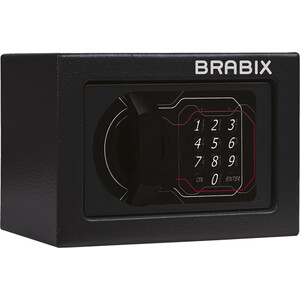 

Сейф мебельный Brabix SF0140EL электронный замок черный (291141), SF0140EL электронный замок черный (291141)