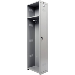 Шкаф металлический для одежды Brabix LK 01030 секция без стенки (291128)
