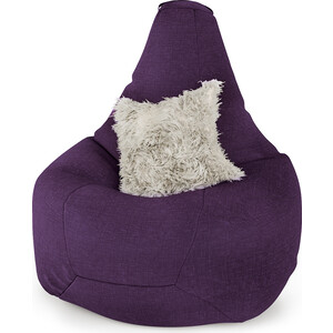 Кресло Шарм-Дизайн Груша рогожка фиолетовый кресло vinotti papasan 23 01 олива подушка рогожка