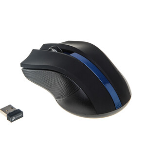Мышь Oklick 615MW wireless черный/синий