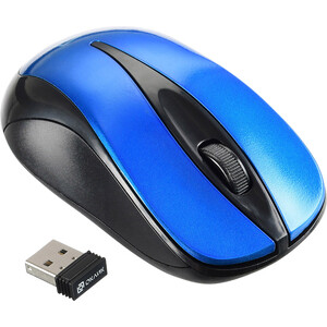 Мышь Oklick 675MW wireless черный/синий