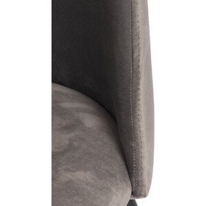 Стул TetChair Monro (mod. 710) ткань/металл серый barkhat 26/черный
