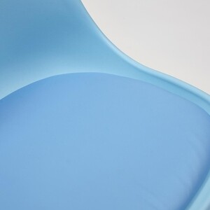 Стул TetChair Tulip iron chair (mod.EC-123) пластик, железо голубой