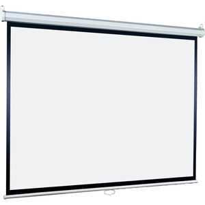 Экран для проектора Lumien Eco Picture LEP-100106 (127x127 / 1\1 / настенно-потолочный / matte white) экран для проектора s ok cinema s ok scpsm 200x150 ed60 100 4 3 настенно потолочный моторизованный matt white белый корпус ed 60см