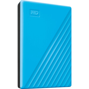 Внешний жесткий диск Western Digital (WD) WDBPKJ0040BBL-WESN (4Tb/2.5"/USB 3.0) голубой