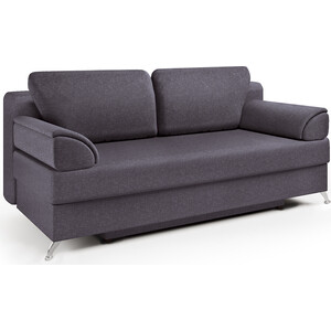 Диван-кровать Шарм-Дизайн ЕвроШарм серая рогожка диван еврокнижка шарм дизайн еврошарм серый с черным