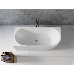 Акриловая ванна Aquanet Elegant A 180х80 белая матовая Matt Finish (260054)