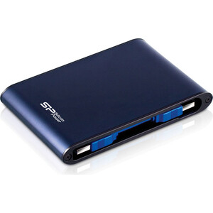 Внешний жесткий диск Silicon Power 2TB Armor A80, 2.5", USB 3.1, водонепроницаемый, Синий