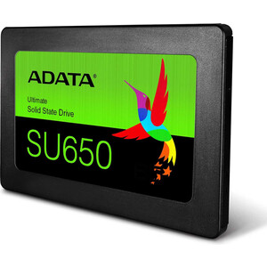 SSD накопитель ADATA 480GB Ultimate SU650, 2.5'', SATA III, [R/W - 520/450 MB/s] 3D-NAND TLC накопитель ssd kingspec m 2 1000 гб sata iii nt 1tb