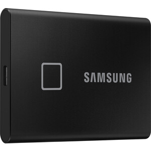 SSD накопитель Samsung 2TB T7 Touch MU-PC2T0K, 3D NAND TLC, USB 3.2 Type-C [R/W - 1050/1000 MB/s] Black