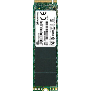 SSD накопитель Transcend 1TB MTE110S, 3D TLC NAND, M.2 2280,PCIe Gen3x4, DRAM-less ssd накопитель gigabyte gp gm30512g g m 2 2280 512 гб