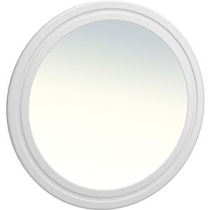 Зеркало круглое Compass Монблан 70x70 МБ-42 белое дерево зеркало для ванной omega glass sd64 с подсветкой 60 см круглое
