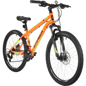 Велосипед Stinger Element EVO 24 (2021) оранжевый 14"