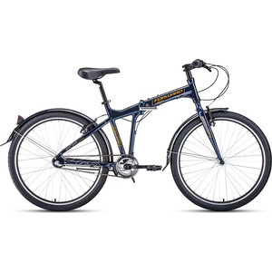 Велосипед Forward Tracer 26 3.0 (2021) синий/оранжевый 19"
