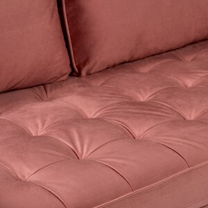 Диван Bradex Scott трехместный пыльно-розовый (FR 0477)
