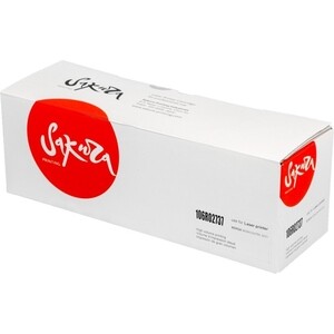 Картридж Sakura 106R02737 черный, 6100 к.