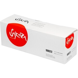 Картридж Sakura 106R02737 черный, 6100 к.