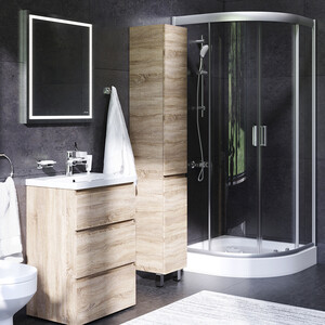 Комплект для ванной комнаты Am.Pm Gem с душевым углом (UK91SA)