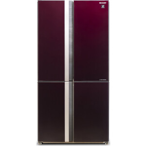 Холодильник Sharp SJ-GX98PRD однокамерный холодильник ascoli adfrr90 ретро красный