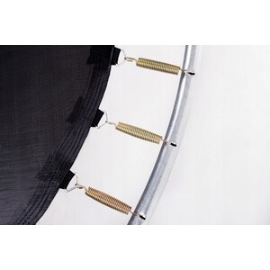 Батут Капризун с лестницей и внешней сеткой 306 см черный (AL-out305-black)