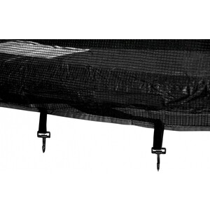 Батут Капризун с лестницей и внешней сеткой 180 см черный (AL-out180-black)
