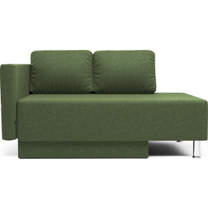 Кушетка Шарм-Дизайн Леон левый зеленая рогожка