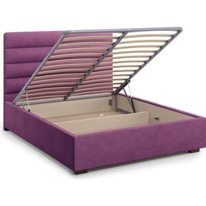 Кровать Агат Karezza 160 с подъемным механизмом - Velutto 15