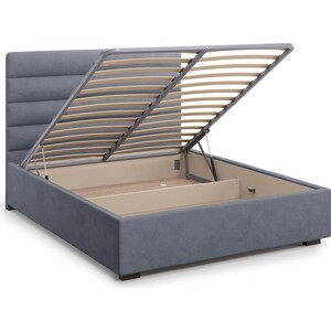 Кровать Агат Karezza 160 с подъемным механизмом - Velutto 32