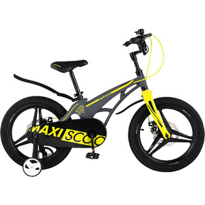 Велосипед MAXISCOO Cosmic 18 Делюкс серый/матовый one size