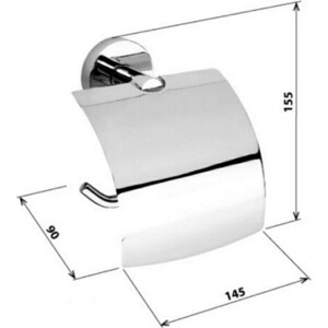 Держатель туалетной бумаги Sapho X-Round хром (XR705)