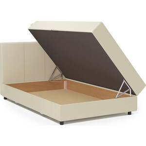 Кровать Шарм-Дизайн Классика 100 Корфу беж и экокожа беж
