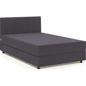 Кровать Шарм-Дизайн Классика 140 рогожка серый кровать шарм дизайн классика 140 серая рогожка и белая экокожа