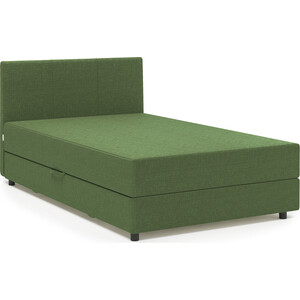 Кровать Шарм-Дизайн Классика 140 рогожка зеленый тахта шарм дизайн классика 90 рогожка зеленый