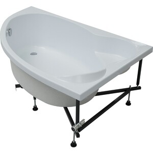 Акриловая ванна Aquanet Lyra 150x100 R с каркасом (255738)